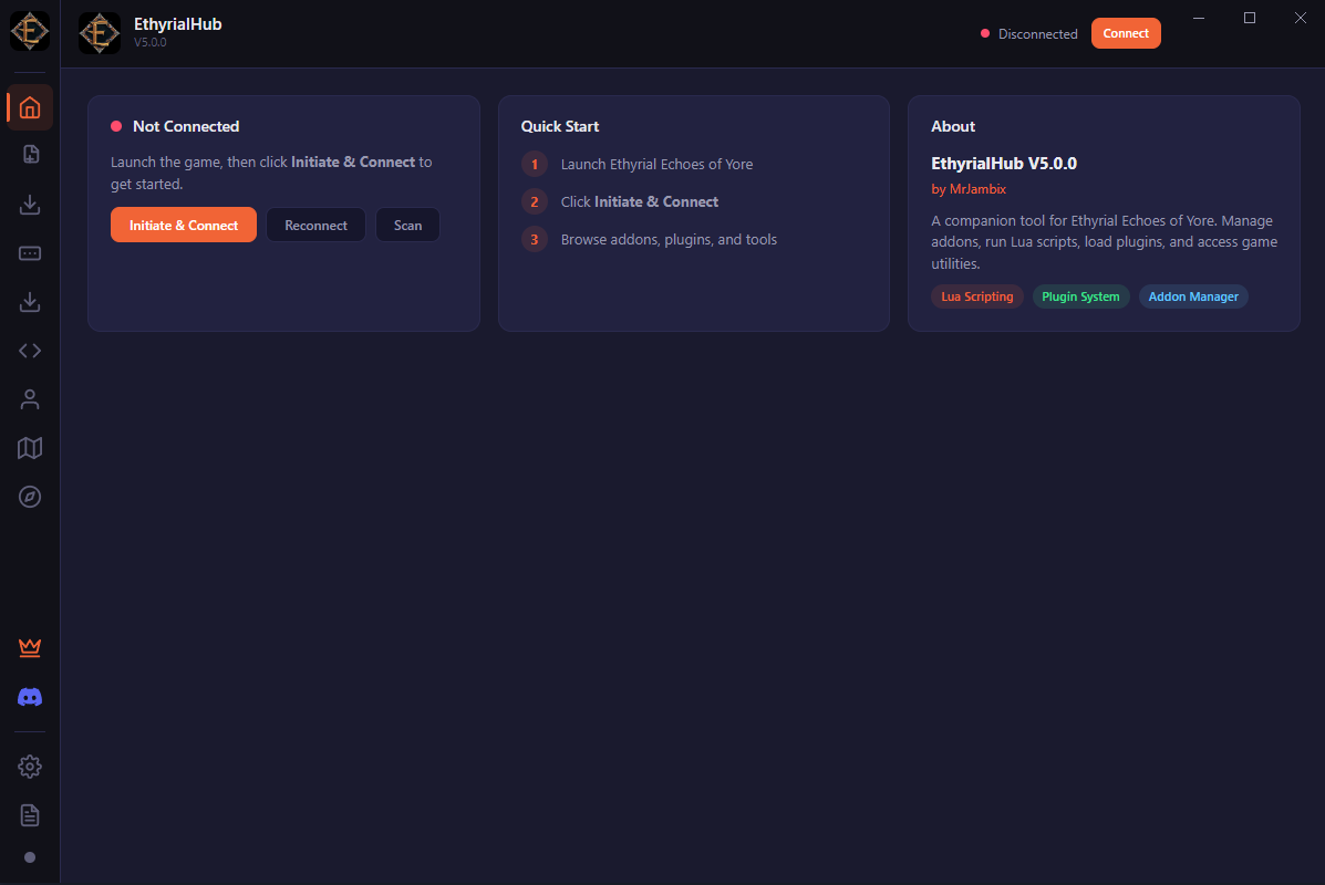 EthyrialHub V5 Preview